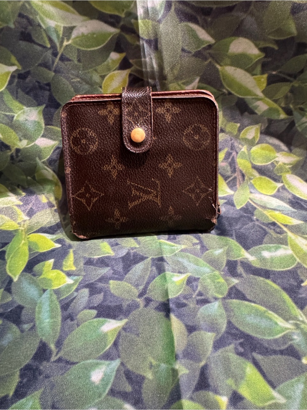 Louis Vuitton Brown Monogram Compact zip wallet